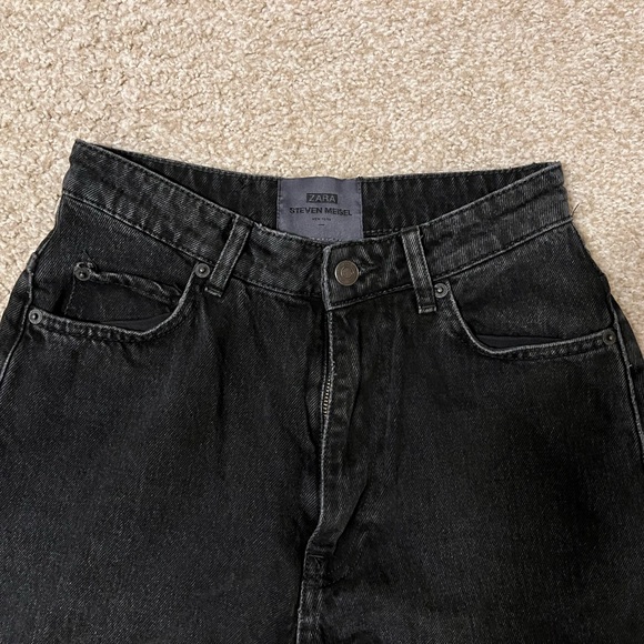 Zara & Steven Meisel wide leg jeans - Picture 9 of 11